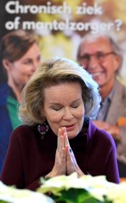 King Philippe And Queen Mathilde Visit Convalescent Home NIEUWPOORT, BELGIUM - DECEMBER 16: King Philippe and Queen Mathilde pictured paying a Christmas visit to the non-profit organisation Samana at the Ter Duinen holiday and convalescent home in Nieuwpoort on December 16, 2025 in NIeuwpoort, Belgium, 16 12 2025 NIeuwpoort Belgium  Copyright: xPhilipxReynaersx