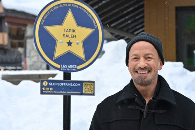 Les Arcs Film Festival - Day Four. FC LES ARCS, FRANCE - DECEMBER 16: Tarik Saleh attends his Slope Of Fame sign unveiling during Day Four of Les Arcs Film Festival on December 16, 2025 in Les Arcs, France. Photo by Franck Castel ABACAPRESS.COM Les Arcs France  Copyright: xCastelxFranck ABACAx