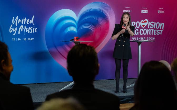 20251216 Eurovision Song Contest 2026 - ORF-Medienupdate WIEN, OESTERREICH - 16. DEZEMBER: Politikjournalistin, ORF TV-Moderatorin, Vorsitzende des Frauennetzwerk Medien und Host der Veranstaltung Alexandra Maritza Wachter waehrend des Mediengespraechs anlaesslich eines ORF Updates zum 70. ESC - Eurovision Song Contest vom 12. bis zum 16. Mai 2026 in Wien im Foyer der Halle F der Wiener Stadthalle am 16. Dezember 2025 in Wien, Oesterreich. 251216_SEPA_17_012 Copyright: xIsabellexOuvrardx SEPAxMedia