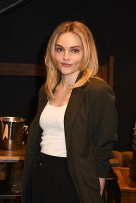 NEW YORK, NY - DECEMBER 16: Madeline Brewer at the Audible Theater™s world premiere preview of The Disappear, a new comedy opening in January 2026 at Sheen Center Frank Shiner Theater on December 16, 2025 in New York City. Copyright: xMediaPunchx