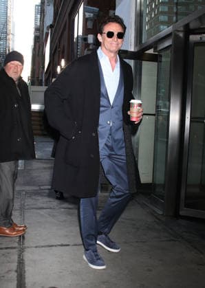 Hugh Jackman on CBS Mornings to talk about new movie Song Sung Blue in New York Featuring: Hugh Jackman Where: New York City, New York, United States When: 16 Dec 2025 Credit: Roger Wong INSTARimages EDITORIAL USE ONLY. NOT FOR USE BY NEWSPAPERS BASED IN THE UK. Copyright: xx instar55342279