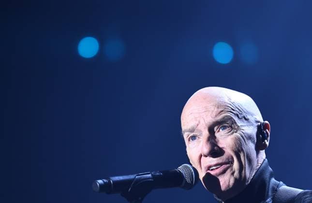 Night of the Proms Erfurt 16 12 2025, Erfurt, Messehalle, Night of the Proms Classical meets pop with musical accompaniment by the Antwerp Philharmonic Orchestra under the direction of conductor Alexandra Arrieche, great artists perform and inspire the audience in the picture Midge Ure