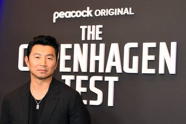 NEW YORK, NY- DECEMBER 16: Simu Liu at the special screening of Peacock™s The Copenhagen Test on December 16, 2025 at The Whitby Hotel in New York City. Copyright: xMediaPunchx