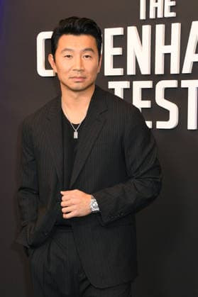 NEW YORK, NY- DECEMBER 16: Simu Liu at the special screening of Peacock™s The Copenhagen Test on December 16, 2025 at The Whitby Hotel in New York City. Copyright: xMediaPunchx