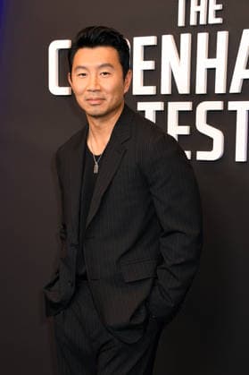 NEW YORK, NY- DECEMBER 16: Simu Liu at the special screening of Peacock™s The Copenhagen Test on December 16, 2025 at The Whitby Hotel in New York City. Copyright: xMediaPunchx