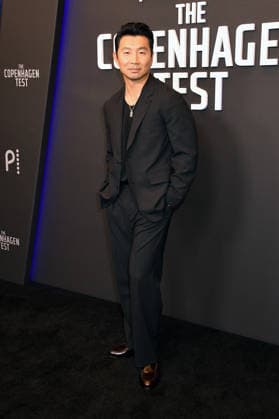 NEW YORK, NY- DECEMBER 16: Simu Liu at the special screening of Peacock™s The Copenhagen Test on December 16, 2025 at The Whitby Hotel in New York City. Copyright: xMediaPunchx