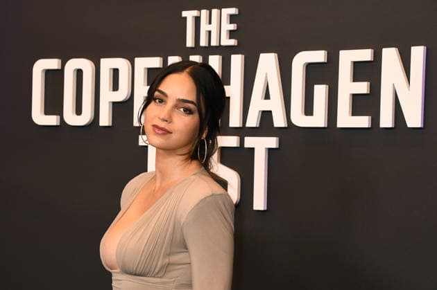 NEW YORK, NY- DECEMBER 16: Melissa Barrera at the special screening of Peacock™s The Copenhagen Test on December 16, 2025 at The Whitby Hotel in New York City. Copyright: xMediaPunchx