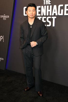 NEW YORK, NY- DECEMBER 16: Simu Liu at the special screening of Peacock™s The Copenhagen Test on December 16, 2025 at The Whitby Hotel in New York City. Copyright: xMediaPunchx