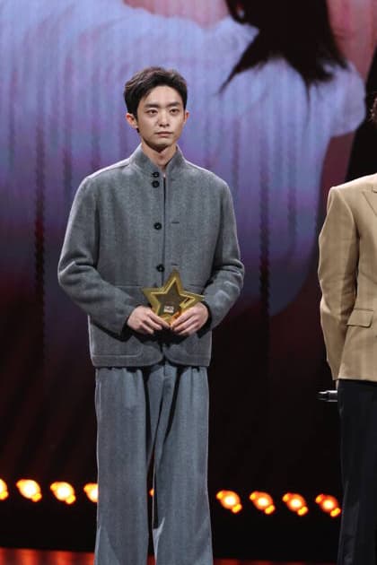 LANGFANG, CHINA - DECEMBER 16: Actor Bai Yufan arrives at the red carpet of the Domestic TV Series Ceremony (China TV Drama Awards) on December 16, 2025 in Langfang, Hebei Province of China.  Copyright: xVCGx 111610223265