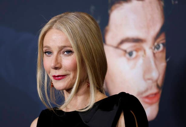 Gwyneth Paltrow arrives on the red carpet for A24 s Marty Supreme New York Premiere on Tuesday, December 16, 2025 in New York City.  NYP20251216112 JohnxAngelillo