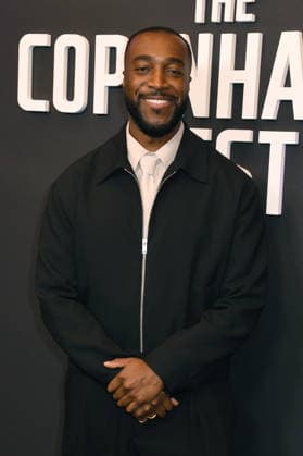 NEW YORK, NY- DECEMBER 16: Anthony Jhade at at the special screening of Peacock™s The Copenhagen Test on December 16, 2025 at The Whitby Hotel in New York City. Copyright: xMediaPunchx