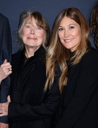 Marty Supreme New York Premiere Sissy Spacek and Schuyler Fisk attending the Marty Supreme New York Premiere held at the Regal Times Square on December 16, 2025 in New York City, NY New York City Regal Times Square NY USA Copyright: xStevenxBergman AFF-USA.COMx