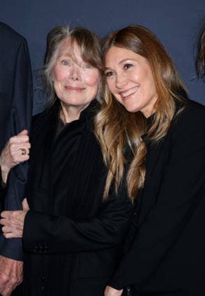 Marty Supreme New York Premiere Sissy Spacek and Schuyler Fisk attending the Marty Supreme New York Premiere held at the Regal Times Square on December 16, 2025 in New York City, NY New York City Regal Times Square NY USA Copyright: xStevenxBergman AFF-USA.COMx