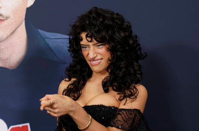 Odessa A zion arrives on the red carpet for A24 s Marty Supreme New York Premiere on Tuesday, December 16, 2025 in New York City.  NYP20251216132 JohnxAngelillo