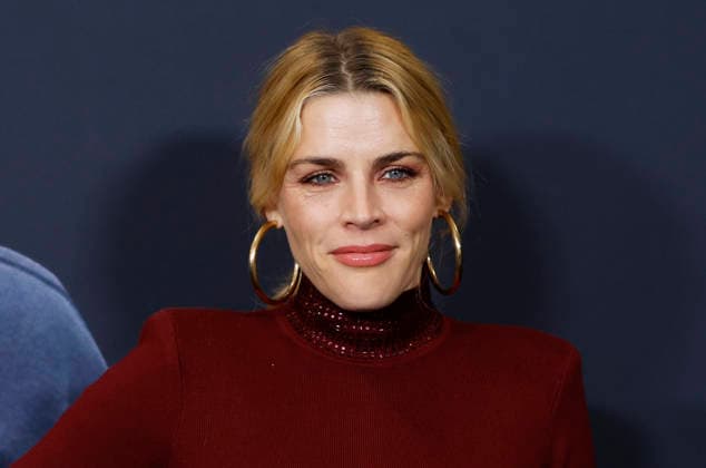 Busy Philipps arrives on the red carpet for A24 s Marty Supreme New York Premiere on Tuesday, December 16, 2025 in New York City.  NYP20251216152 JohnxAngelillo