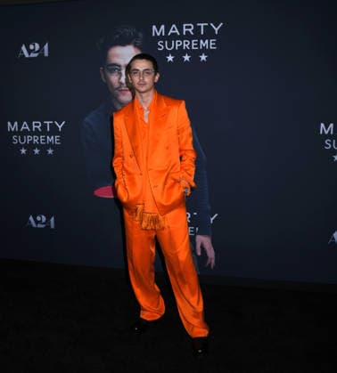 December 16, 2025, New York, Ny, United States: Timothee Chalamet attends A24 s Marty Supreme New York Premiere. Held at Regal Times Square in New York. Zuma Press December 16, 2025. New York United States - ZUMAp281 20251216_zea_p281_005 Copyright: xPhotoxImagexPressx