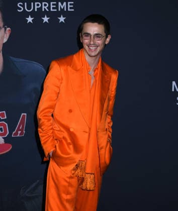 December 16, 2025, New York, Ny, United States: Timothee Chalamet attends A24 s Marty Supreme New York Premiere. Held at Regal Times Square in New York. Zuma Press December 16, 2025. New York United States - ZUMAp281 20251216_zea_p281_015 Copyright: xPhotoxImagexPressx