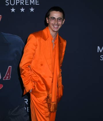 December 16, 2025, New York, Ny, United States: Timothee Chalamet attends A24 s Marty Supreme New York Premiere. Held at Regal Times Square in New York. Zuma Press December 16, 2025. New York United States - ZUMAp281 20251216_zea_p281_017 Copyright: xPhotoxImagexPressx