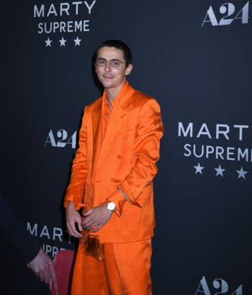 December 16, 2025, New York, Ny, United States: Timothee Chalamet attends A24 s Marty Supreme New York Premiere. Held at Regal Times Square in New York. Zuma Press December 16, 2025. New York United States - ZUMAp281 20251216_zea_p281_027 Copyright: xPhotoxImagexPressx