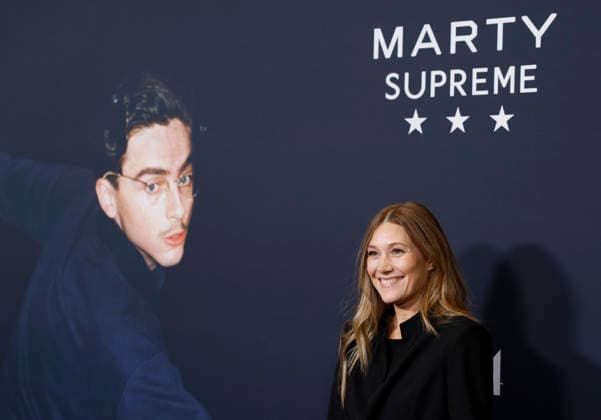 Schuyler Fisk arrives on the red carpet for A24 s Marty Supreme New York Premiere on Tuesday, December 16, 2025 in New York City.  NYP20251216168 JohnxAngelillo