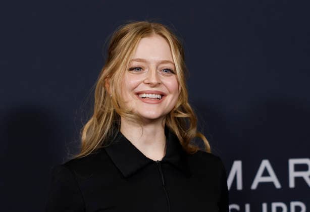 Anna Baryshnikov arrives on the red carpet for A24 s Marty Supreme New York Premiere on Tuesday, December 16, 2025 in New York City.  NYP20251216170 JohnxAngelillo