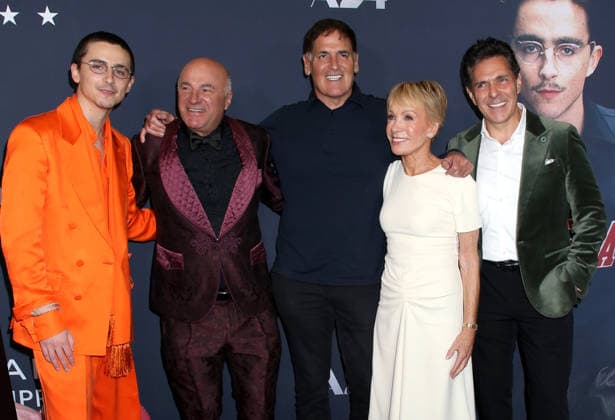 Marty Supreme New York Premiere Timothee Chalamet, Kevin O Leary, Mark Cuban, Barbara Corcoran and Daniel Lubetzky attending the Marty Supreme New York Premiere held at the Regal Times Square on December 16, 2025 in New York City, NY New York City Regal Times Square NY USA Copyright: xStevenxBergman AFF-USA.COMx