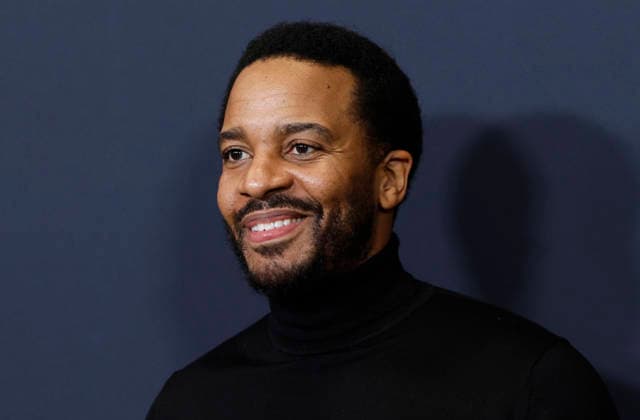 André Holland arrives on the red carpet for A24 s Marty Supreme New York Premiere on Tuesday, December 16, 2025 in New York City.  NYP20251216133 JohnxAngelillo