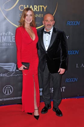 All Together Charity Gala Dinner Serdar Topcu and Nicole Teynor on the occasion of the All Together Charity Gala Dinner on 16 12 2025 in Heidelberg 20251216MWI097579