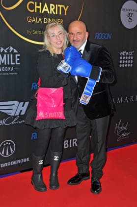 All Together Charity Gala Dinner Serdar Topcu and Maria Dörk Weller on the occasion of the All Together Charity Gala Dinner on 16 12 2025 in Heidelberg 20251216MWI097583