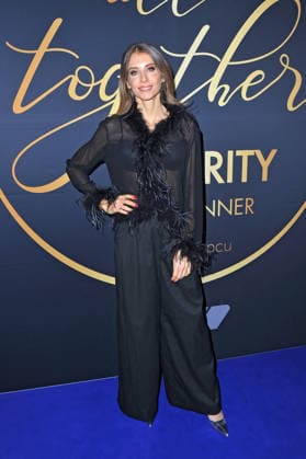 All Together Charity Gala Dinner Cathy Hummels on the occasion of the All Together Charity Gala Dinner on 16 12 2025 in Heidelberg 20251216MWI097714
