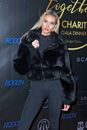 All Together Charity Gala Dinner Franziska Czurratis Jenice on the occasion of the All Together Charity Gala Dinner on 16 12 2025 in Heidelberg 20251216MWI097749