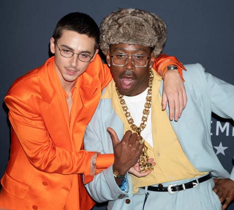 Red carpet for the New York premiere of A24 s Marty Supreme Featuring: Timothee Chalamet, Tyler the Creator Where: New York, New York, United States When: 16 Dec 2025 Credit: Janet Mayer INSTARimages.com EDITORIAL USE ONLY. NOT FOR USE BY NEWSPAPERS BASED IN THE UK. Copyright: xx instar55342438