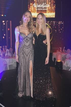 All Together Charity Gala Sylvia and Mara Walker at the All Together Charity Gala 2025 at the WinterVarieté in Heidelberg Heidelberg WinterVariete Baden Württemberg