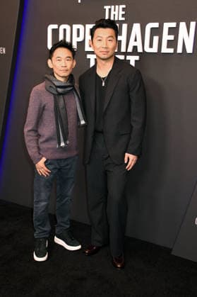 Celebrities at the special screening of Peacock™s The Copenhagen Test on December 16, 2025 at The Whitby Hotel in New York City Featuring: James Wan and Simu Liu Where: New York City, New York, United States When: 16 Dec 2025 Credit: mpi099 MediaPunch INSTARimages EDITORIAL USE ONLY. NOT FOR USE BY NEWSPAPERS BASED IN THE UK. Copyright: xx instar55343156