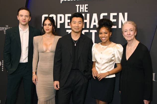 Celebrities at the special screening of Peacock™s The Copenhagen Test on December 16, 2025 at The Whitby Hotel in New York City Featuring: Mark O Brien, Melissa Barrera, Simu Liu, Sinclair Daniel and Kathleen Chalfant Where: New York City, New York, United States When: 16 Dec 2025 Credit: mpi099 MediaPunch INSTARimages EDITORIAL USE ONLY. NOT FOR USE BY NEWSPAPERS BASED IN THE UK. Copyright: xx instar55343167