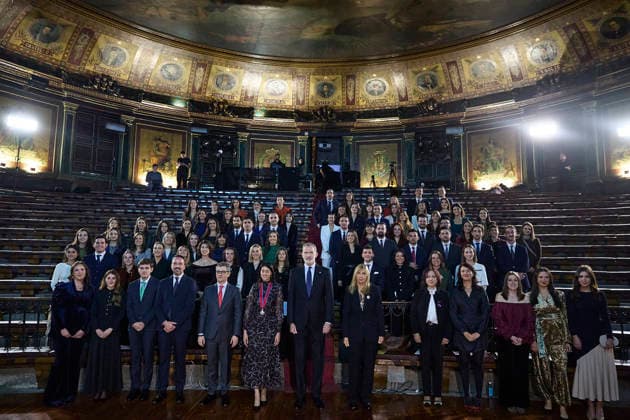 King Felipe VI presides over the delivery of offices to the 63rd promotion of the prosecutor career The King, Felipe VI, presides over the delivery of offices to the 63rd promotion of the prosecutor career accompanied by the Minister of the Presidency, Félix Bolanos, on December 17, 2025, in Madrid Spain The presentation of the offices is made to the 76 members of the 63rd promotion of the prosecutor career who have completed the selective course at the Center for Legal Studies and will become new state prosecutors 17 DECEMBER 2025 Jesús Hellí Espana  Copyright: xJesusxHellinx 7174891