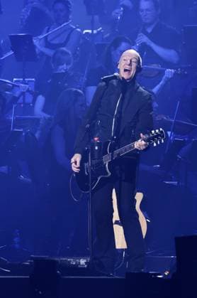 Night of the Proms Erfurt 16 12 2025, Erfurt, Messehalle, Night of the Proms Classical meets pop with musical accompaniment by the Antwerp Philharmonic Orchestra under the direction of conductor Alexandra Arrieche, great artists perform and inspire the audience in the picture Midge Ure