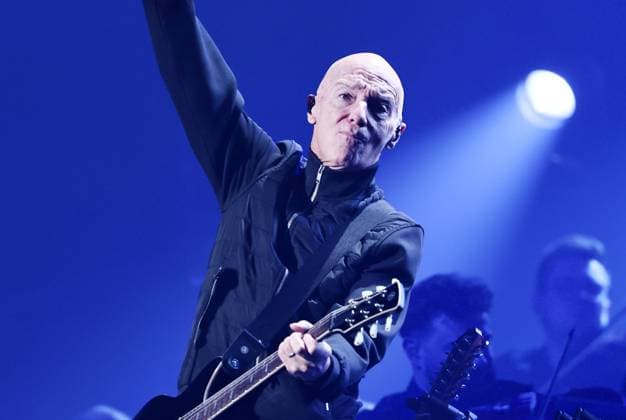 Night of the Proms Erfurt 16 12 2025, Erfurt, Messehalle, Night of the Proms Classical meets pop with musical accompaniment by the Antwerp Philharmonic Orchestra under the direction of conductor Alexandra Arrieche, great artists perform and inspire the audience in the picture Midge Ure