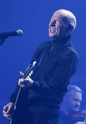 Night of the Proms Erfurt 16 12 2025, Erfurt, Messehalle, Night of the Proms Classical meets pop with musical accompaniment by the Antwerp Philharmonic Orchestra under the direction of conductor Alexandra Arrieche, great artists perform and inspire the audience in the picture Midge Ure
