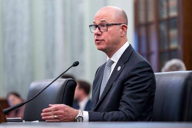 Federal Aviation Administration (FAA) Administrator Bryan Bedford speaks during a Senate Committee on Commerce, Science, and Transportation subcommittee hearing on the FAA s plans for modernization, progress and accountability.  WAP20251217359 BONNIExCASH