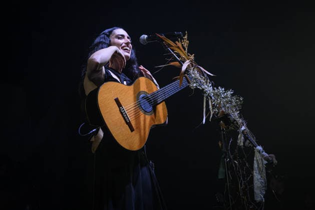 Music Concert - La NINA - Furesta Europa Tour The Neapolitan female singer-songwriter La Nina pseudonym of Carola Moccia - performs live for the Furesta Europa Tour at at Atlantico Club on December 17, 2025 in Rome, Italy Rome Atlantico Italy Copyright: xRobertoxBettacchix xLiveMediax LPM_2198461