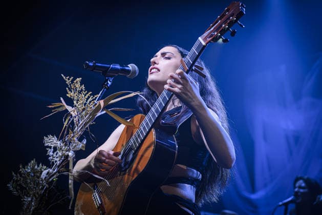 Music Concert - La NINA - Furesta Europa Tour The Neapolitan female singer-songwriter La Nina pseudonym of Carola Moccia - performs live for the Furesta Europa Tour at at Atlantico Club on December 17, 2025 in Rome, Italy Rome Atlantico Italy Copyright: xRobertoxBettacchix xLiveMediax LPM_2198472