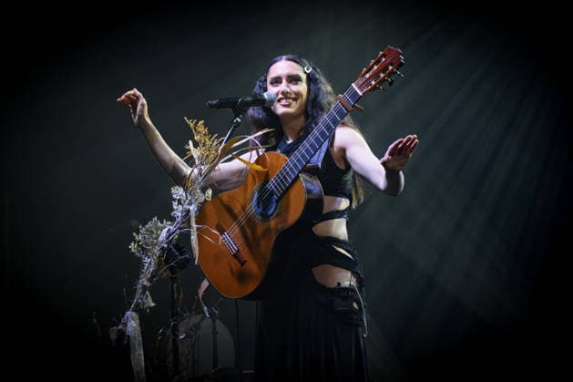Music Concert - La NINA - Furesta Europa Tour The Neapolitan female singer-songwriter La Nina pseudonym of Carola Moccia - performs live for the Furesta Europa Tour at at Atlantico Club on December 17, 2025 in Rome, Italy Rome Atlantico Italy Copyright: xRobertoxBettacchix xLiveMediax LPM_2198479