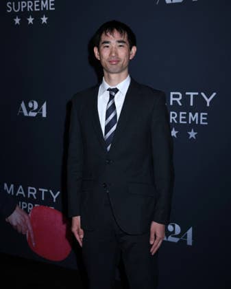December 16, 2025, New York, Ny, United States: Koto Kawaguchi attends A24 s Marty Supreme New York Premiere. Held at Regal Times Square in New York. Zuma Press December 16, 2025. New York United States - ZUMAp281 20251216_zea_p281_281 Copyright: xPhotoxImagexPressx