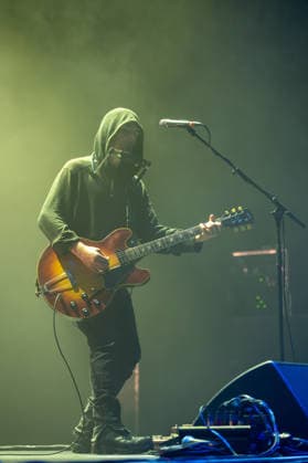 Black Rebel Motorcycle Club play their 2005 album Howl in full at the Troxy in London on Wednesday 17 December 2025. Picture shows Peter Hayes., Credit:James Berry Avalon  Copyright: xJamesxBerryx xAvalonx 1060012393