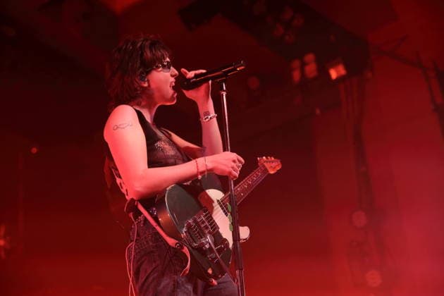 Mikaela Mullaney Straus aka King Princess at a concert at Astra Kulturhaus in Berlin, December 17, 2025 King Princess concert Berlin