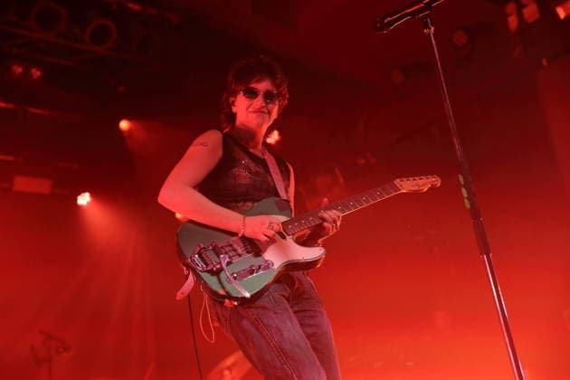 Mikaela Mullaney Straus aka King Princess at a concert at Astra Kulturhaus in Berlin, December 17, 2025 King Princess concert Berlin