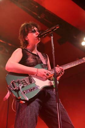 Mikaela Mullaney Straus aka King Princess at a concert at Astra Kulturhaus in Berlin, December 17, 2025 King Princess concert Berlin