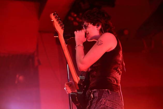Mikaela Mullaney Straus aka King Princess at a concert at Astra Kulturhaus in Berlin, December 17, 2025 King Princess concert Berlin