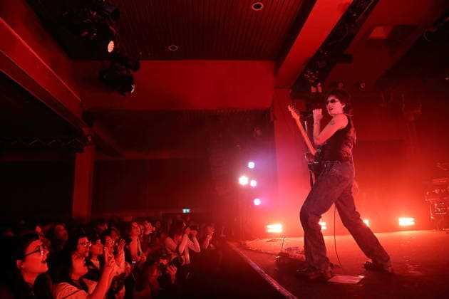 Mikaela Mullaney Straus aka King Princess at a concert at Astra Kulturhaus in Berlin, December 17, 2025 King Princess concert Berlin